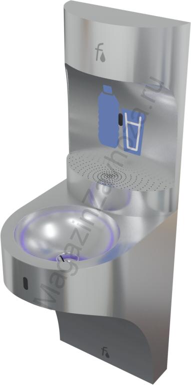 Фонтан питьевой Настенный с ботлфиллером FONTECO DF25