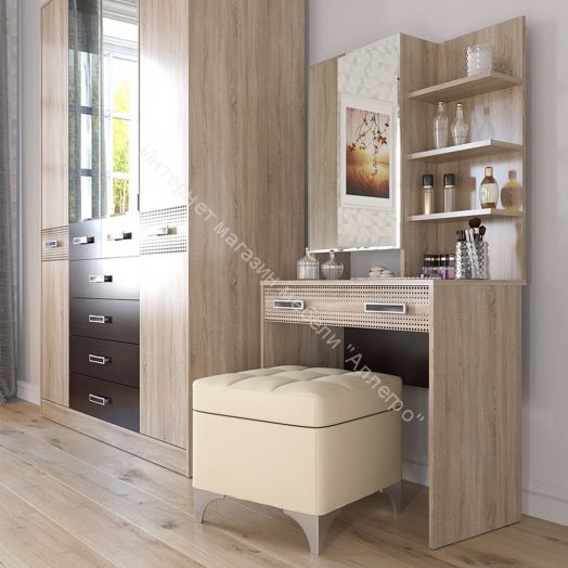 Шкаф "Румба" 4-х дверный с ящиками