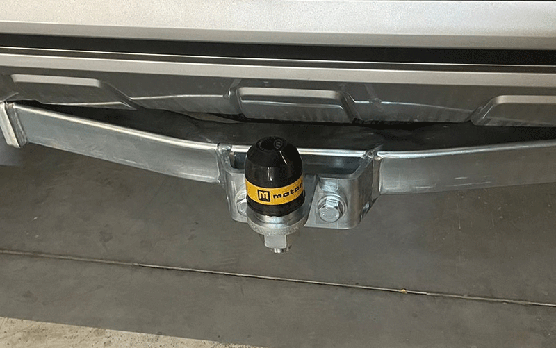 Полностью оцинкованный фаркоп Mitsubishi Pajero Sport III 2021- фланцевое крепление шара