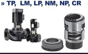 Торцевое уплотнение Grundfos TP 50-180/2 A-F-A-BUBE
