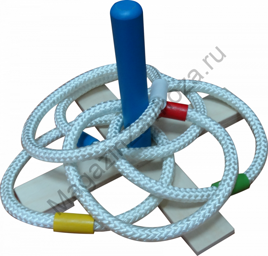КОЛЬЦЕБРОС одиночный с 5-ю кольцами