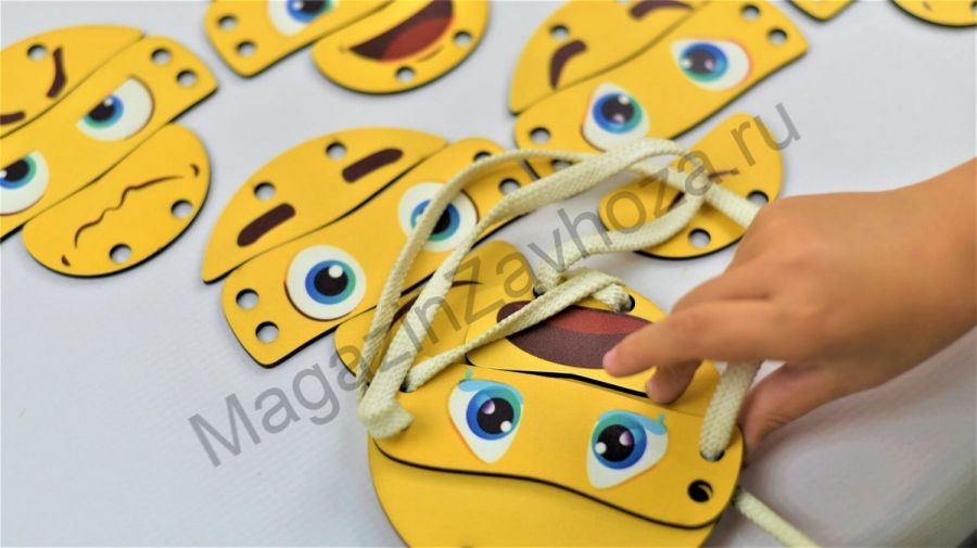 Шнуровка СМАЙЛИКИ ЭМОЦИИ