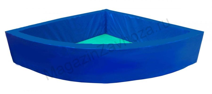 Сухой бассейн угловой 2х2х0,5м