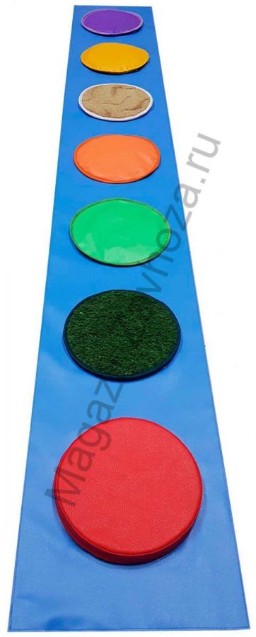 Массажно-координационная дорожка со съемными элементами 2,5м