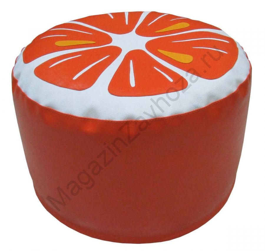Пуфик детский бескаркасный Апельсин