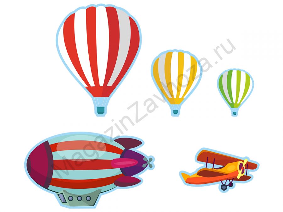 Набор декоративных элементов ВОЗДУШНЫЕ ШАРЫ
