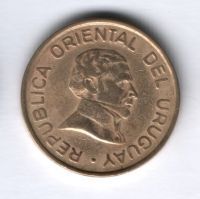 2 песо 1994 года Уругвай