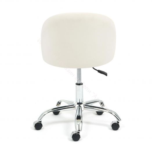 Кресло MELODY флок, молочный, 4