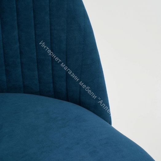 Кресло MELODY флок, синий, 32