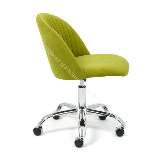 Кресло MELODY флок, олива, 23