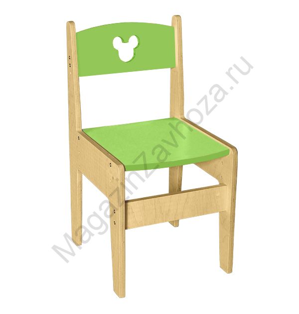 СТУЛ ИЗ ФАНЕРЫ РЕГУЛИРУЕМЫЙ ВЫРАСТАЙКА М-15 (БОЛЬШОЙ)