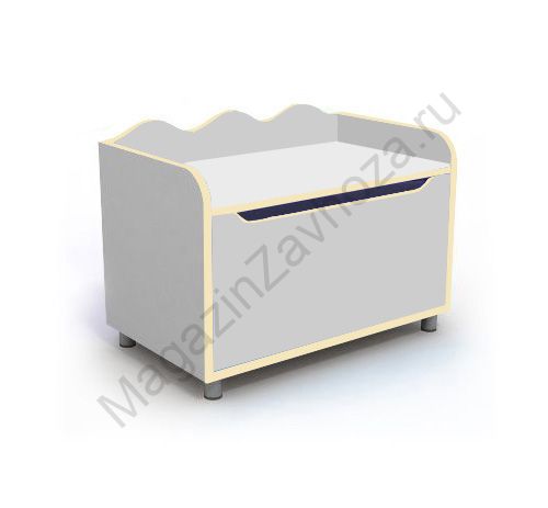 Сундук детский для игрушек серый 4