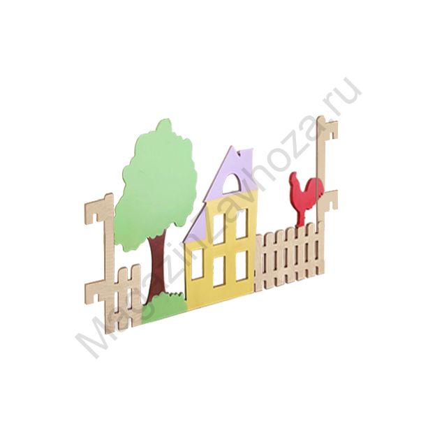 СТОЙКА ЗОНИРОВАНИЯ 3 (СЕКЦИЯ ПЕТУШОК)