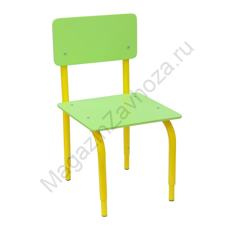 СТУЛ ДЕТСКИЙ НА МЕТАЛЛОКАРКАСЕ РЕГУЛИРУЕМЫЙ 2/123