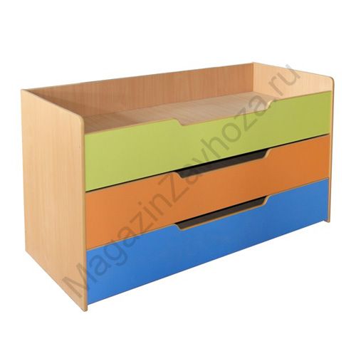 КРОВАТЬ ДЕТСКАЯ 3 (ЛДСП) ТРЁХЪЯРУСНАЯ