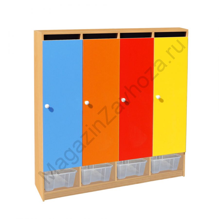 Шкаф Детский с контейнером ШНД - 4к
