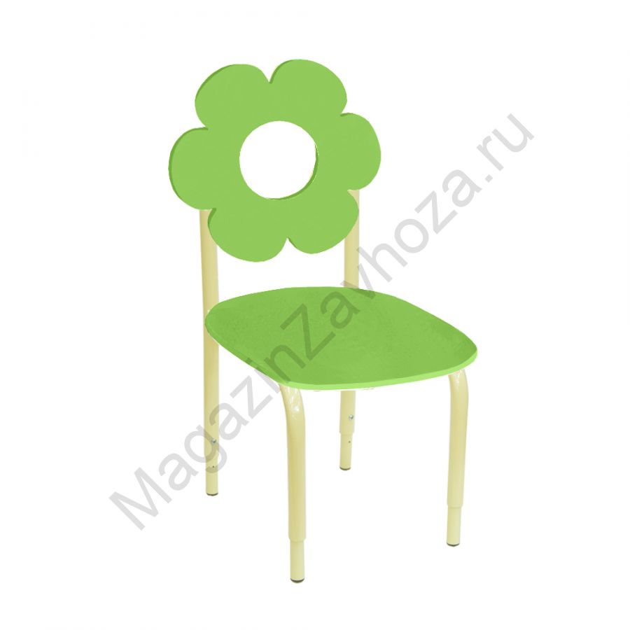 СТУЛ ДЕТСКИЙ НА М/К РЕГУЛИРУЕМЫЙ 2 МДФ ЦВЕТОК (ВЕСЕННИЙ ЛЕС)