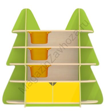 СТЕНКА 356 ЁЛОЧКА С БОЛЬШИМИ КОНТЕЙНЕРАМИ