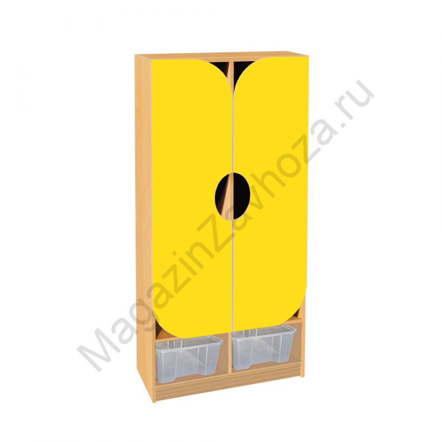 Шкаф Детский с контейнером Овал - 2