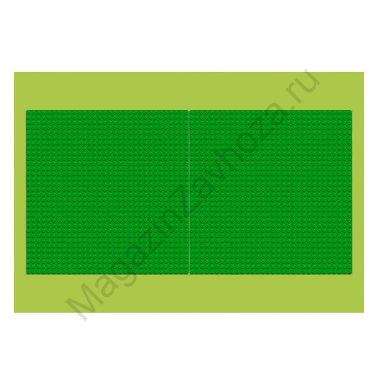 ИГРОВОЕ ПОЛЕ ДЛЯ МНОГОФУНКЦИОНАЛЬНОГО СТОЛА ЛЕГО (Прямоугольник) 2 секции