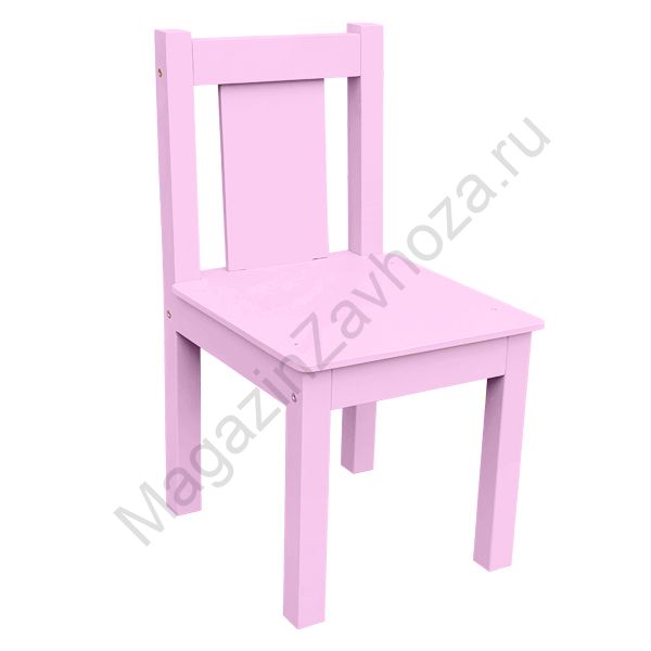 СТУЛ МДФ НЕРЕГУЛИРУЕМЫЙ РОЗОВЫЙ 53