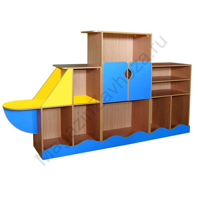 СТЕНКА ДЕТСКАЯ КОРАБЛИК М-1
