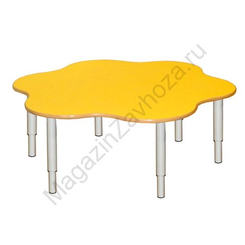 СТОЛ ДЕТСКИЙ МДФ РЕГУЛИРУЕМЫЙ (ДИАМ.1200)