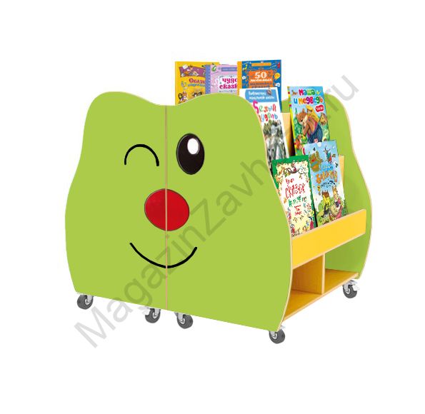 ТУМБА ДЛЯ ИГРУШЕК И ПОСОБИЙ 14 С ДЕКОРОМ