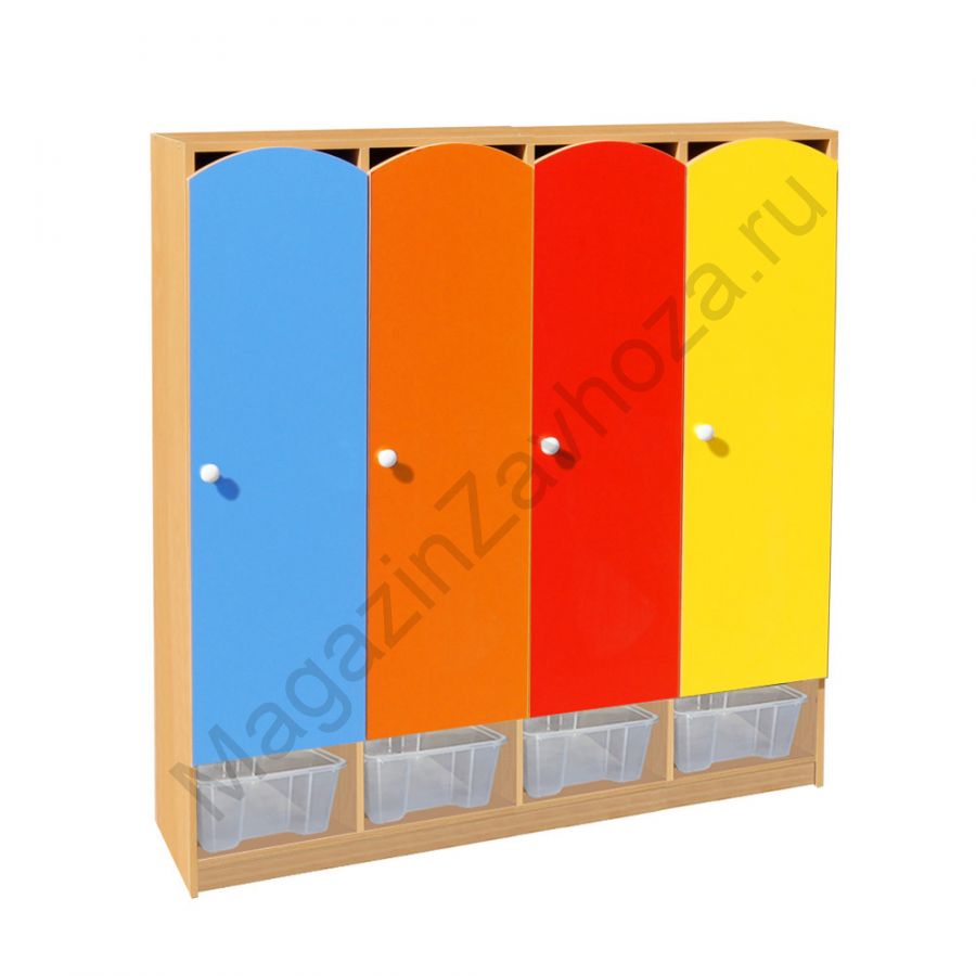 Шкаф Детский с контейнером Полукруг - 4