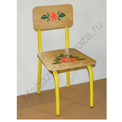 СТУЛ ДЕТСКИЙ НА МЕТАЛЛОКАРКАСЕ НЕРЕГУЛИРУЕМЫЙ 1(20)