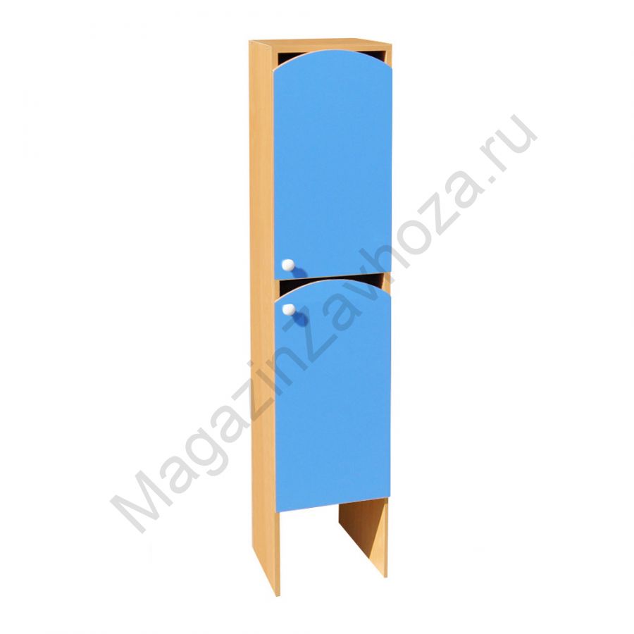 ШКАФ ДВУХЪЯРУСНЫЙ ШНДР-13 (ЛДСП) 2 СЕКЦИИ