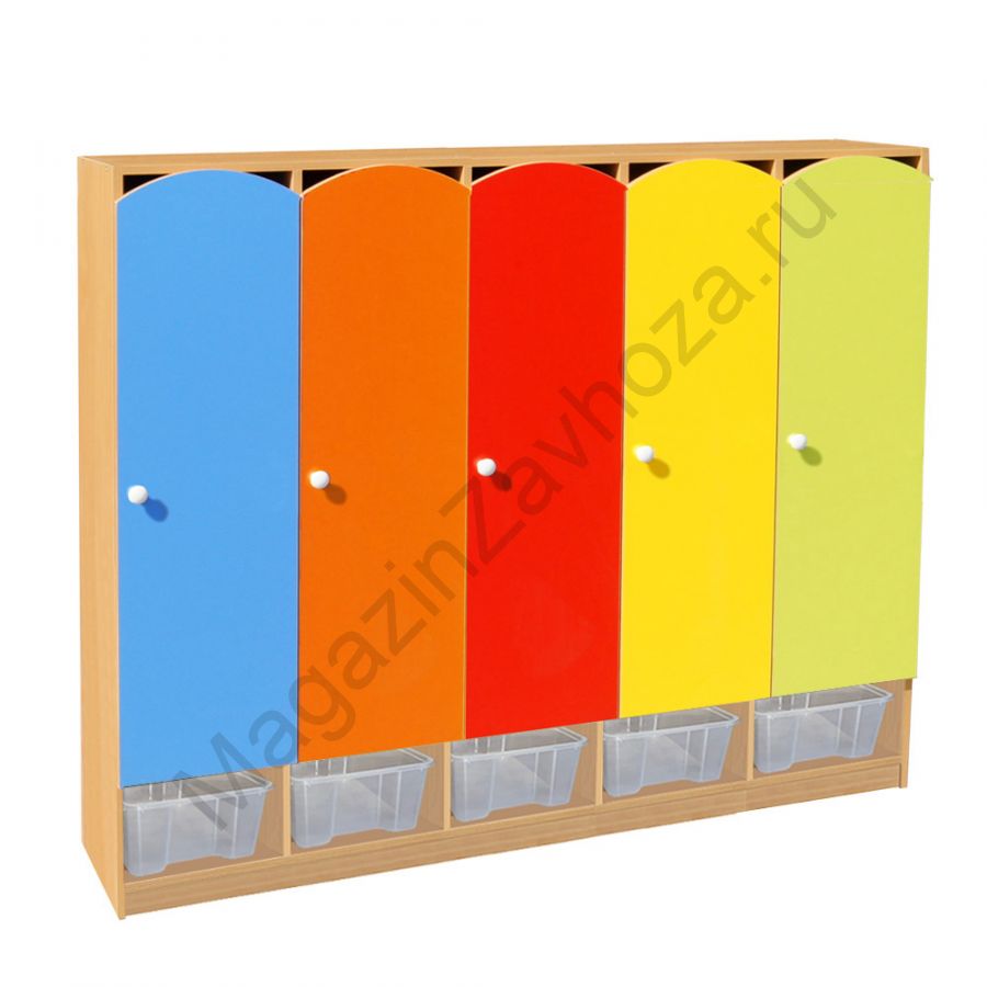 Шкаф Детский с контейнером Полукруг - 5