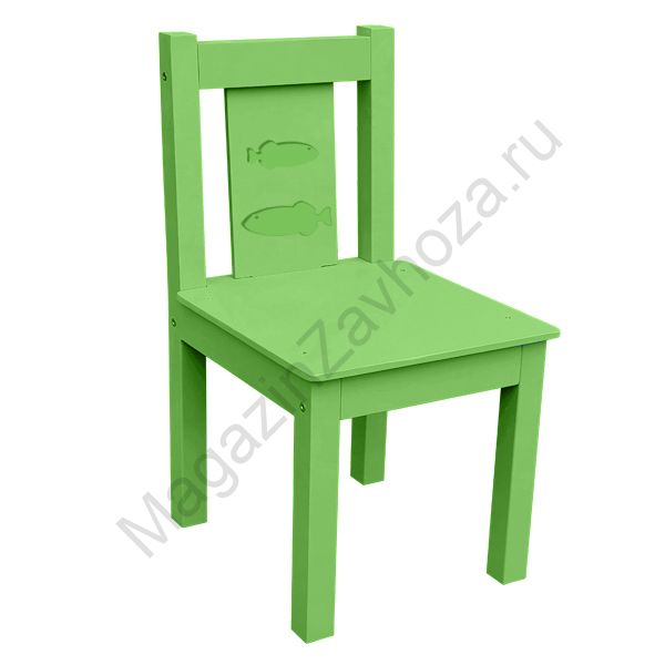 СТУЛ МДФ НЕРЕГУЛИРУЕМЫЙ Зеленая мята 53 (Красноперка)