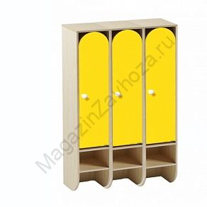 ШКАФ ДЕТСКИЙ ШНД-48 (ЛДСП) 3 ЯЧЕЙКИ