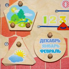 Бизиборд Бизидом Времена года от Yoshatoys