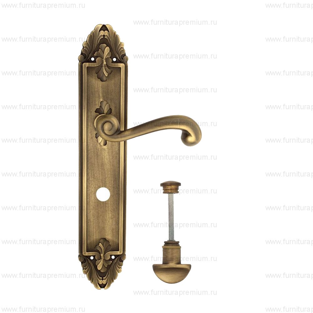 Ручка на планке Venezia Carnevale PL90 WC-2