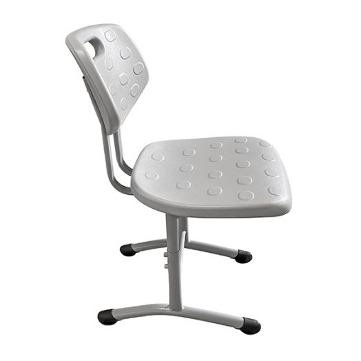 ИНС-4-1 Стул ученический регулируемый (Антивандальный Серый Полиуретан)