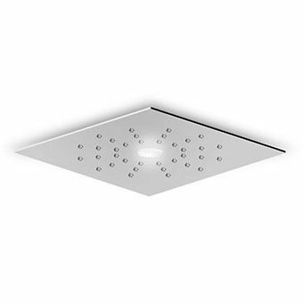 Тропический душ Zucchetti Isyfresh 17 см Z94155 с LED подсветкой и эффектом дождя