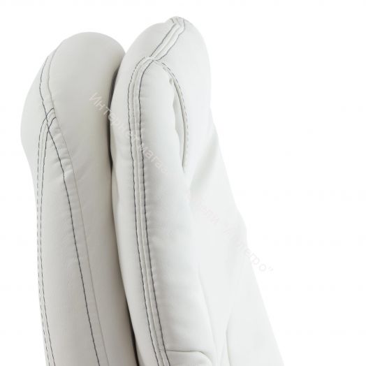 Кресло SOFTY LUX кож/зам, белый, 36-01