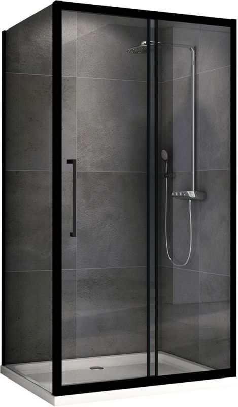 Душевой уголок ABBER Schwarzer Diamant AG30170BH-S80B 170x80
