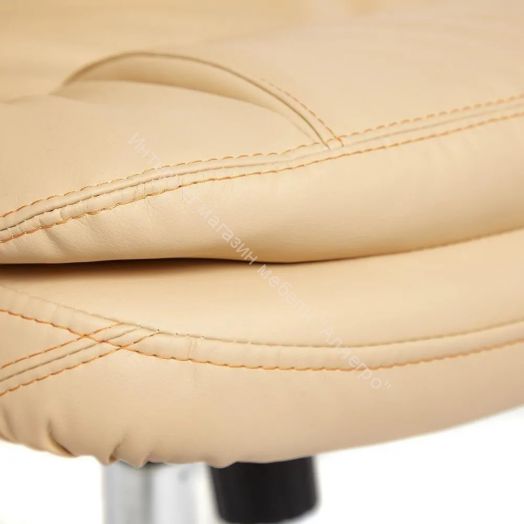 Кресло SOFTY LUX кож/зам, бежевый, 36-34