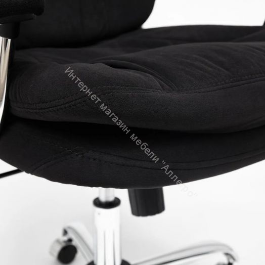 Кресло SOFTY LUX флок , черный, 35