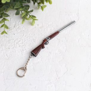 Аксессуар для куклы, гнома - Ружье металлическое 11,5 см.