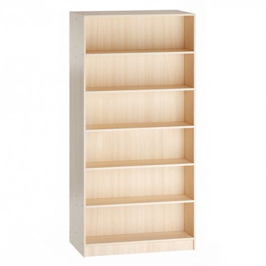 РСН-0176 Стеллаж двухсторонний для библиотеки ЛДСП (900х570х2103 мм)