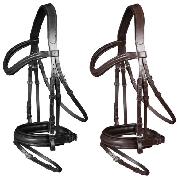 Оголовье трензельное (уздечка). - X-Line Stockholm-  Waldhausen. Самозатягивающийся капсюль