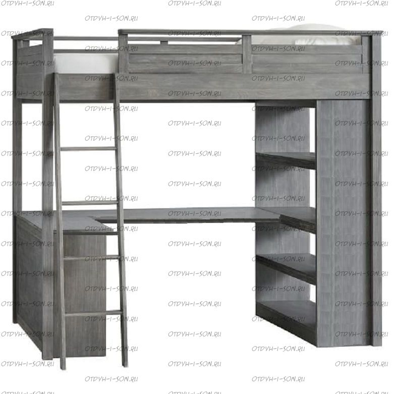 Кровать-чердак Кадет №9