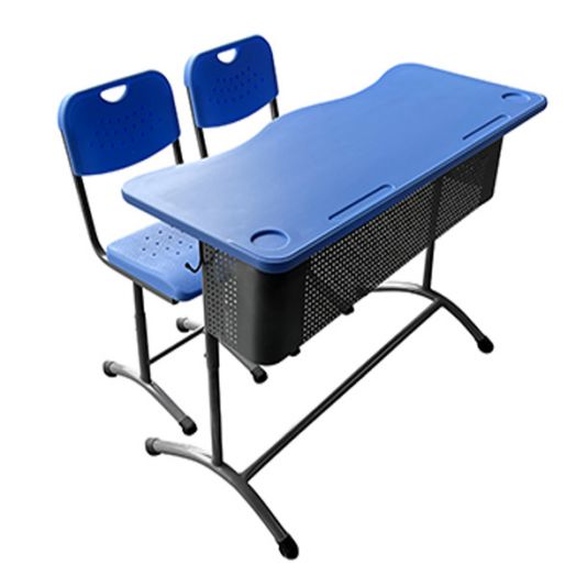 ИНКП2-222 Комплект ученической мебели Двухместный Пластик (Стол ИНТ-2-2 и стул ИНС-2-2)