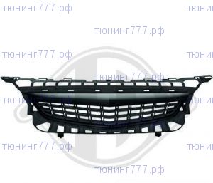 Решетка радиатора без значка, черная для GTC с 2012-