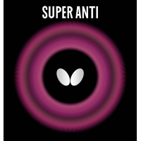 Накладка Butterfly Super Anti; 1,5 красная