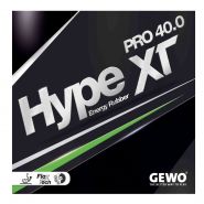 Накладка Gewo Hype Xt Pro 40.0 (гладкая) 2,1 черная